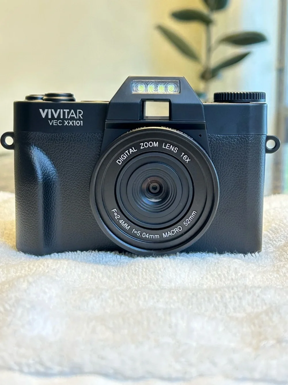 Vivitar 4K WiFi Digital Camera 📸✨ | 20MP | Includes Macro + Wide Angle Lens